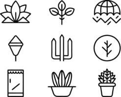 set of graphics design icon illustration. creative, digital, art, line, abstract, background, concept, technology, modern, business vector