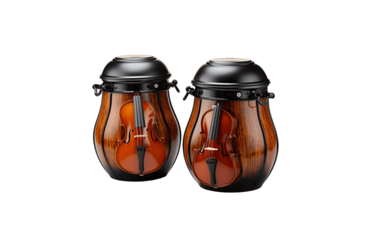violoncelo latas de lixo isolado em transparente fundo. png