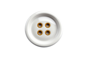 Coat Button isolated on transparent background. png
