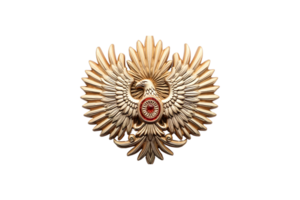 Cloth Badge isolated on transparent background. png