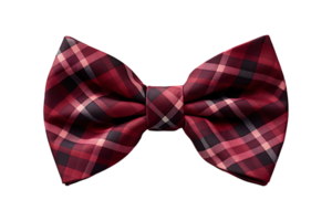 Cotton Bow Tie isolated on transparent background. png