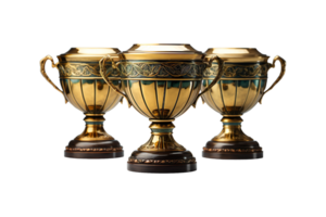 personalizado trofeos aislado en transparente antecedentes. png