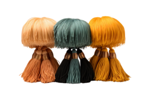 Cushion Tassels isolated on transparent background. png