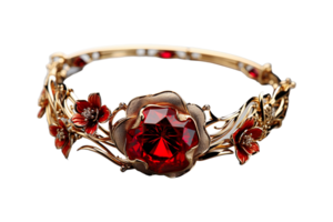 Designer Jewelery isolated on transparent background. png