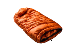 Down Sleeping Bag isolated on transparent background. png