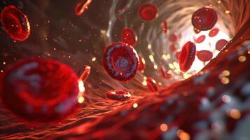 Red blood cell photo
