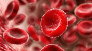 Red blood cell photo