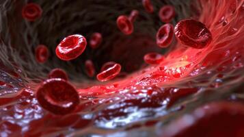 Red blood cell photo