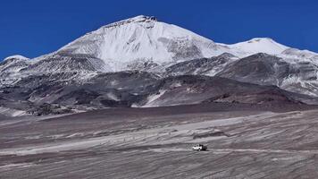 Embark on an adventure in a rugged mountain landscape, perfect for offroad exploration video