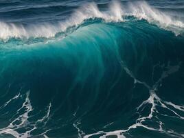wave energy flat design top view generator water color Complementary Color Scheme. photo