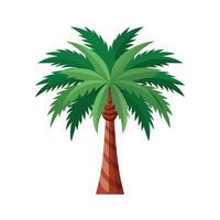 Beautiful Single Big Tree Illustration vector