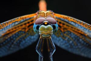 Dragonfly Close-Up, Nature's Jewel photo