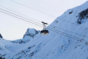 Lech, Austria, 2019 - Cable Car in Austria photo