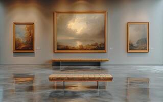 Modern luxury interior wall art mockup inspiration photo