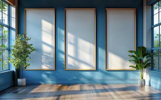 Modern luxury interior wall art mockup inspiration photo