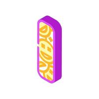 skateboard graphics isometric icon illustration vector