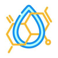clean formula label product caution color icon illustration vector
