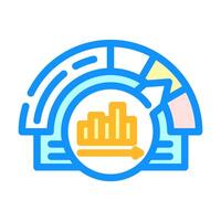 performance measurement business process color icon illustration vector