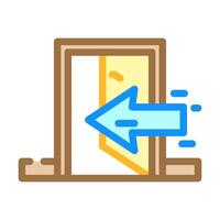 indoor use only product label caution color icon illustration vector