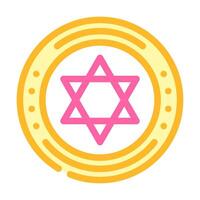 kosher product label warning color icon illustration vector