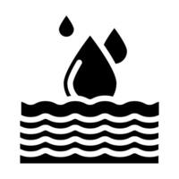fast absorbing product label caution glyph icon illustration vector