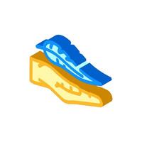 lightweight product label caution isometric icon illustration vector