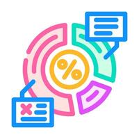 resource allocation business process color icon illustration vector