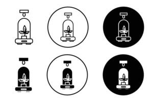 incubator simple icon collection set on white background color vector