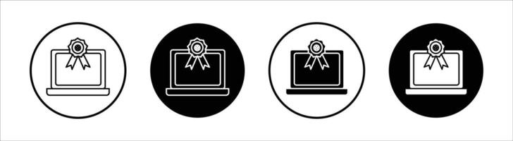 Competition win flat line icon set. Competition win Thin line illustration vector