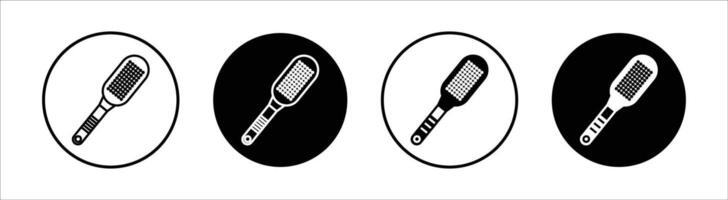 Microplane grater flat line icon set. Microplane grater Thin line illustration vector
