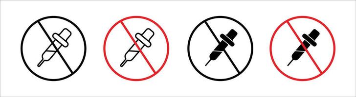 No artificial flavor icon mark in filled style vector