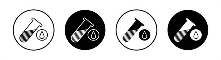 Sample flat line icon set. Sample Thin line illustration vector