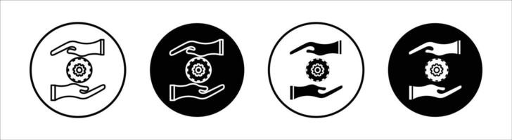 User interface flat line icon set. User interface Thin line illustration vector