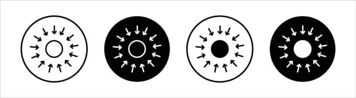 Specific flat line icon set. Specific Thin line illustration vector