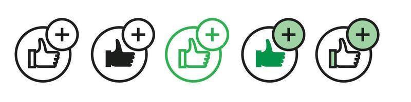 Advantage icon mark in filled style vector