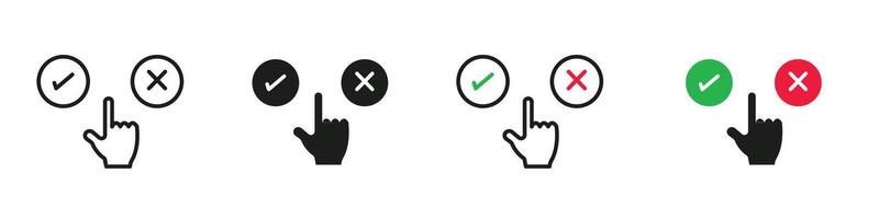 Navigate Choices with Icons of Decision Arrows Offering Multiple Pathways and Options vector