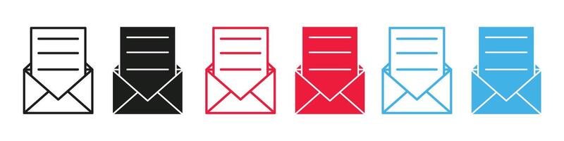 Mail Envelope Icon for Sending Invitations to Special Events vector