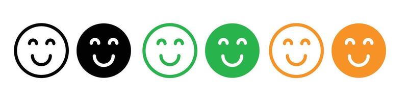 Emoji Icon for Emotional Wellbeing Boosting Mood and Concentration vector