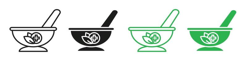 Homeopathy icon showing natural treatments and alternative medicine, suitable for holistic health centers and wellness programs vector
