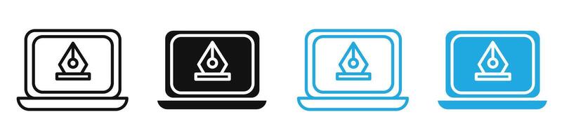 Graphic design icon mark in filled style vector
