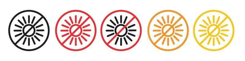Sun Obscured Icon Indicating a Day Without Sunlight and Warmth vector