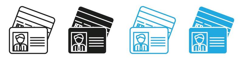 Personal documents icon illustrating record keeping and file management, ideal for office administration, personal records, and organizational tools vector