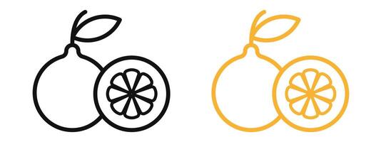 Citrus Fruit Design Representing Vibrant and Health-Boosting Options vector