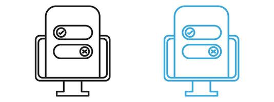 Boolean Expression Icon Ideal for Coding and Mathematical Designs vector