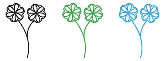 Blooming Flowers Icon Perfect for Floral and Garden Themes vector