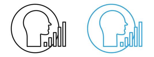 Growth Icon for Personal Development, Self-improvement, and Success Strategies vector