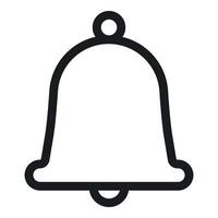 Notification Bell Icon Ideal for Alerts and Event Reminders vector
