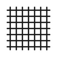 Neat Grid Icon for Web Design vector