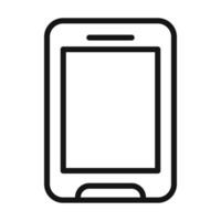 Mobile Device Notch Icon Perfect for Smartphone Interface vector