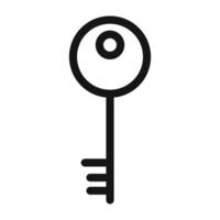 Digital Key Icon Ideal for Security and Authentication vector
